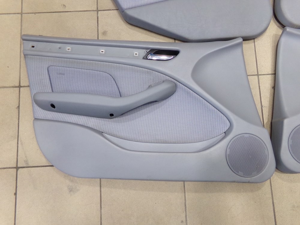 BMW E46 touring szürke fûthetõ szövet ülés belsõ ülésszett 8. kép