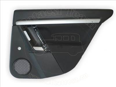 Opel Vectra C/2 2005-2008 - kárpit, jobb oldali hátsó ajtó, 4/5ajtós, SPORT/antracit/matt króm, kézi ablakemelőhöz, 06-