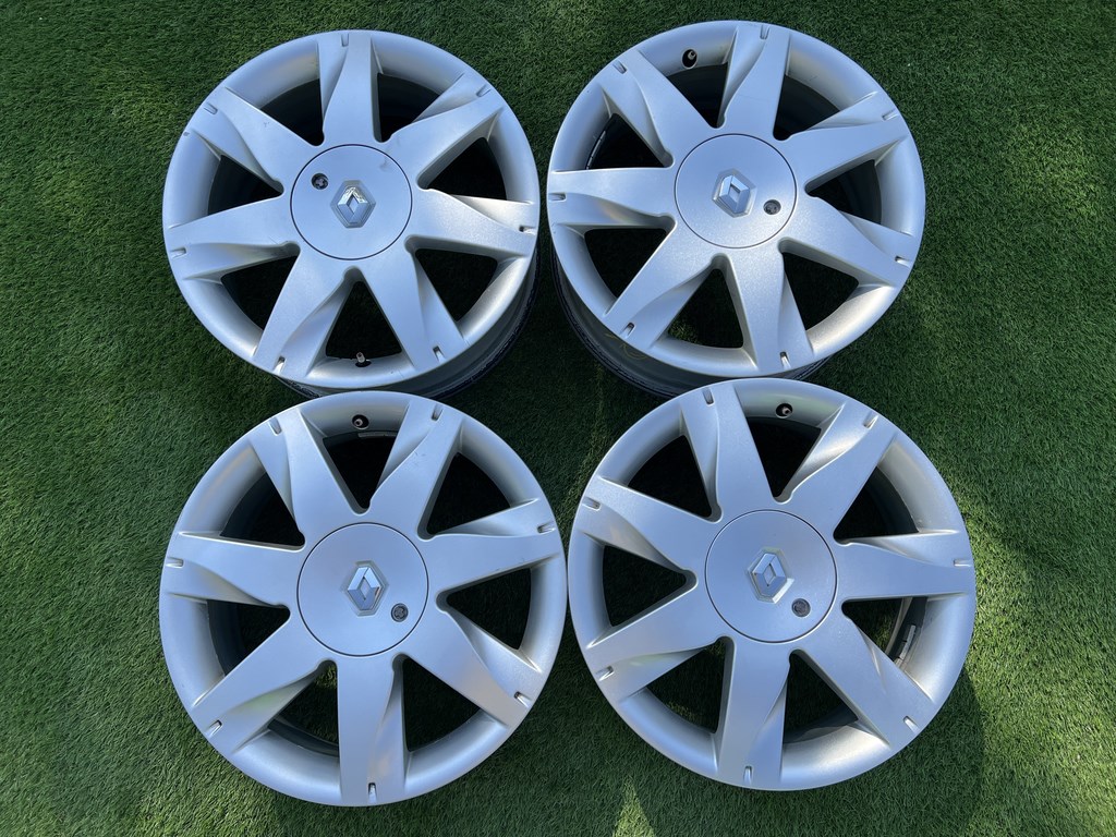 4x100 17" Renault gyári alufelni 6,5Jx17h2 ET49 1. kép