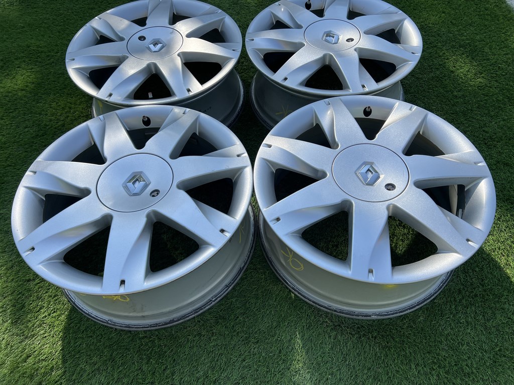 4x100 17" Renault gyári alufelni 6,5Jx17h2 ET49 6. kép