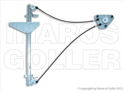 Renault Megane 2008-2012 - Ablakemelő motor nélkül, bal hátsó (nem CC)