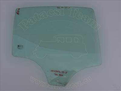 Opel Corsa E 2014-2019 - oldalüveg, lejáró, jobb oldali hátsó ajtó, 5ajtós