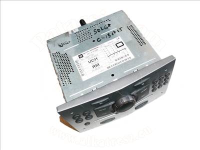 Opel Corsa D 2006-2014 - rádió CD30 MP3, grafikus kijelzőhöz, matt króm, -11, jelölés: RM/HK/AJ/YM/CC