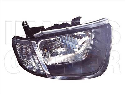 Mitsubishi L200 2005-2010 - Fényszóró H4 jobb, szimpla fülkés (motoros) DEPO