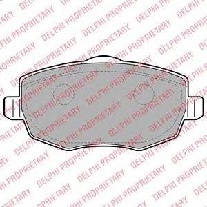 DELPHI LP2064 - fékbetét LANCIA