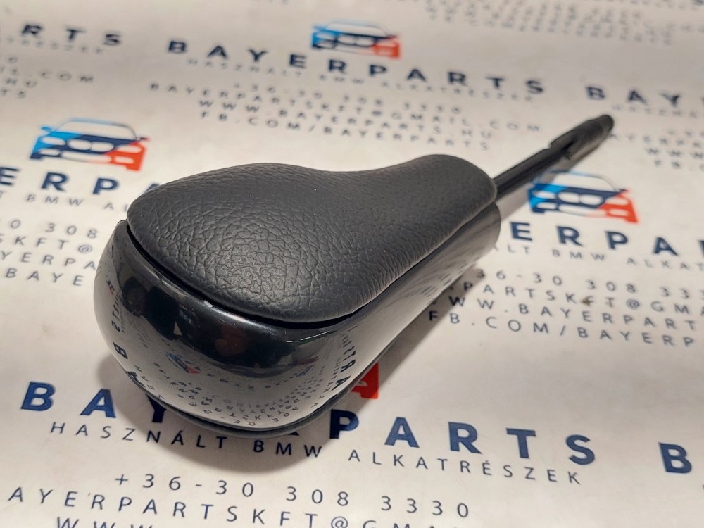 BMW E36 E38 E39 E46 Z4 Z3 E53 X5 X3 E60 E61 új fekete utángyártott automata váltógomb váltókar 1. kép