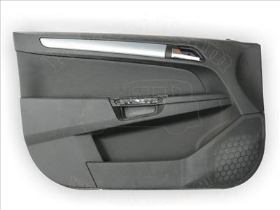 Opel Astra H 2003-2012 - kárpit, bal oldali első ajtó, antracit, ezüst díszléccel, 5ajtós és van/caravan, -07