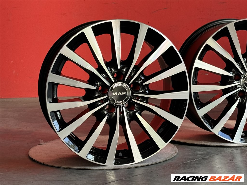 R17 5x112 (66,6) MAK KRONE BLACK MIRROR 7.5J ET40 új alufelnik felnik 17"  4. kép