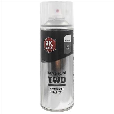 Kétkomponensű 2K színtelen lakk (fényszóró polírozáshoz) 400ml Maston CR20033332