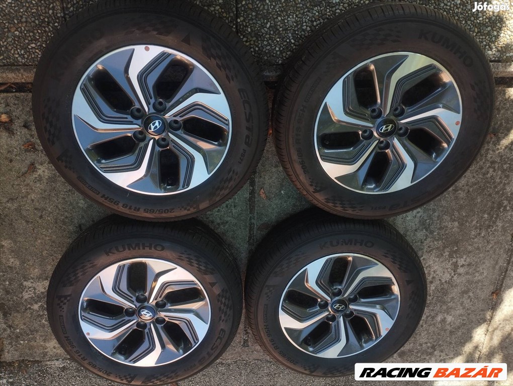 5x114,3 16 Hyundai Kona gyári - Kumho 205/65 r16 " nyári gumi 4. kép