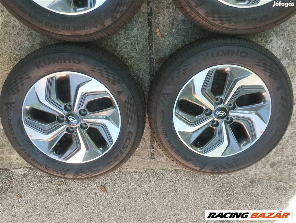 5x114,3 16 Hyundai Kona gyári - Kumho 205/65 r16 " nyári gumi 6. kép