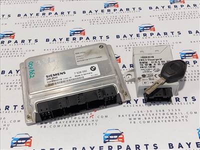 BMW E46 330i automata M54B30 ECU EWS computer motorvezérlő indító szett