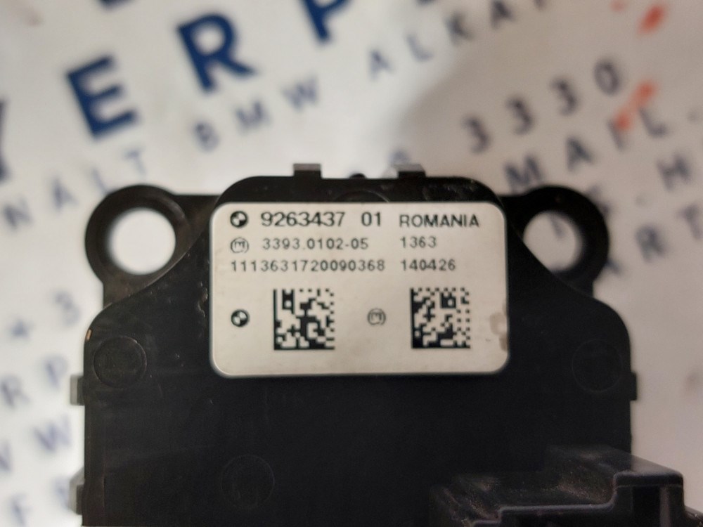 BMW F07 F10 F11 F18 F06 F12 F13 F01 F02 F03 indító start stop gomb indítógomb 2. kép