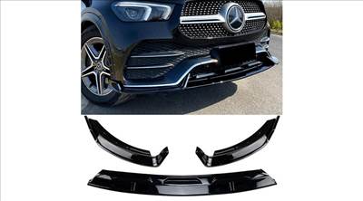 Mercedes GLE C167 V167 AMG-LINE-ra lakkozott fekete koptató lippe