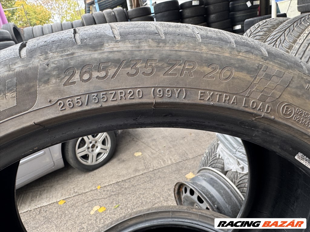 Michelin Pilot Sport 4S 265/35 R20 5,5-6mm-es nyárigumi pár eladó 2. kép