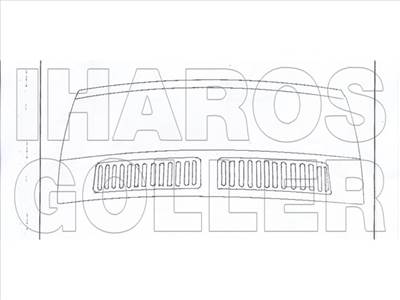 Fiat Ducato 2006-2013 - Gépháztető