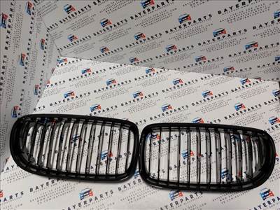 BMW E90 E91 LCI sedan touring új szimpla fényes fekete vese hûtőrács