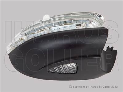 VW Golf VI 2008-2012 - Külső tükörbe irányjelző jobb LED park.f.