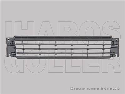 VW Polo 2014-2017 - E.lökh.rács nem króm díszléces