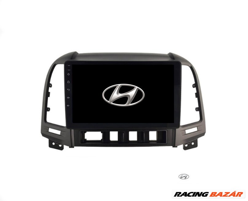 Hyundai Santa Fe CarPlay Multimédia Android GPS Rádió Tolatókamerával 1. kép