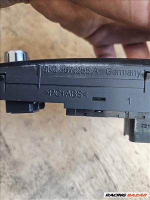 Volkswagen Golf VI Bal ablakemelő kapcsoló keret  5k0867255a