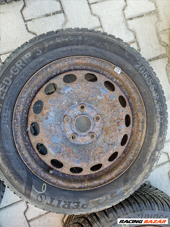  205/55 16" Bridgestone és Semperit téli gumi  4. kép