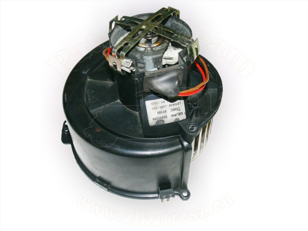 Opel Astra G 1997-2010 - ventilátor motor, ház alsórésszel, DELPHI, javított 1. kép