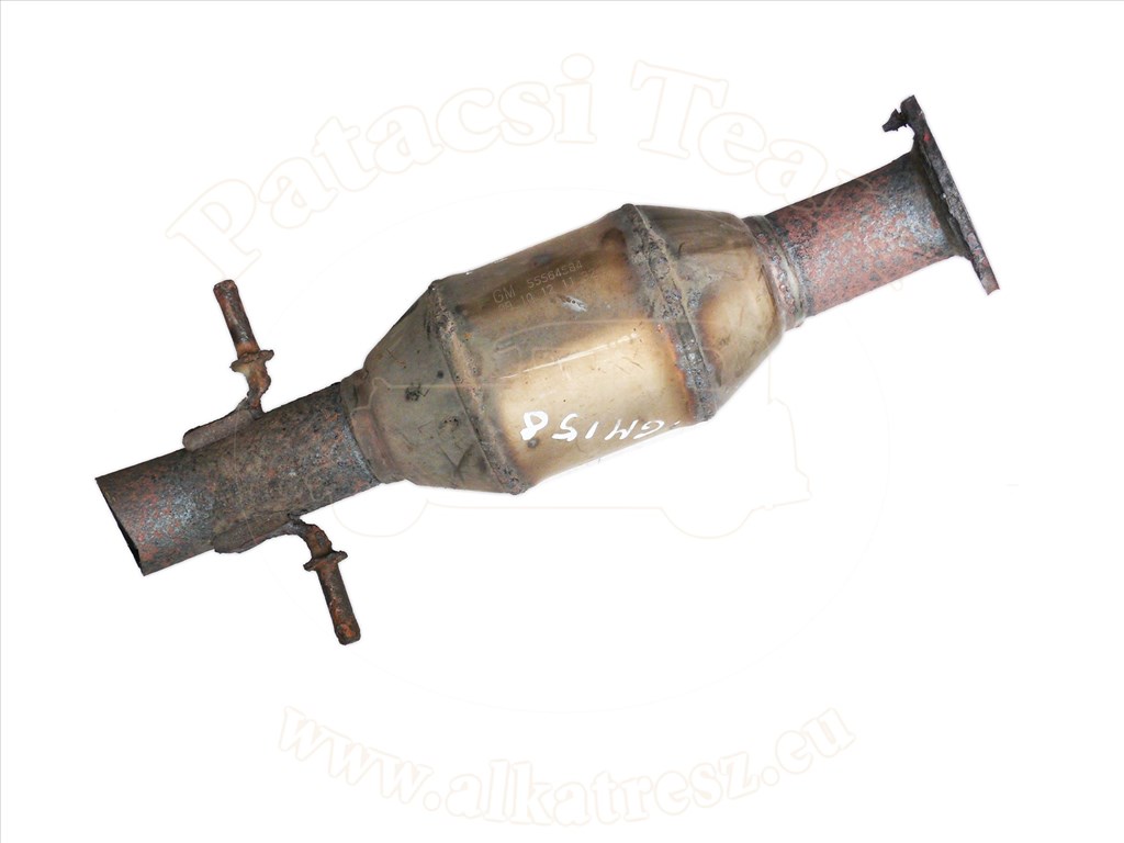 Opel Astra J/2 2012- - katalizátor, hátsó, (a)14,16(lel/ler/les/let/nel/net), első kipufogócső 1. kép