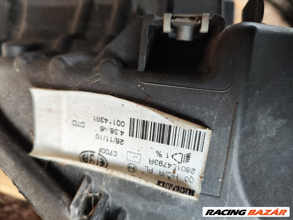 Dacia Sandero I jobb első fényszóró lámpa fülsérült 260104793r 11. kép