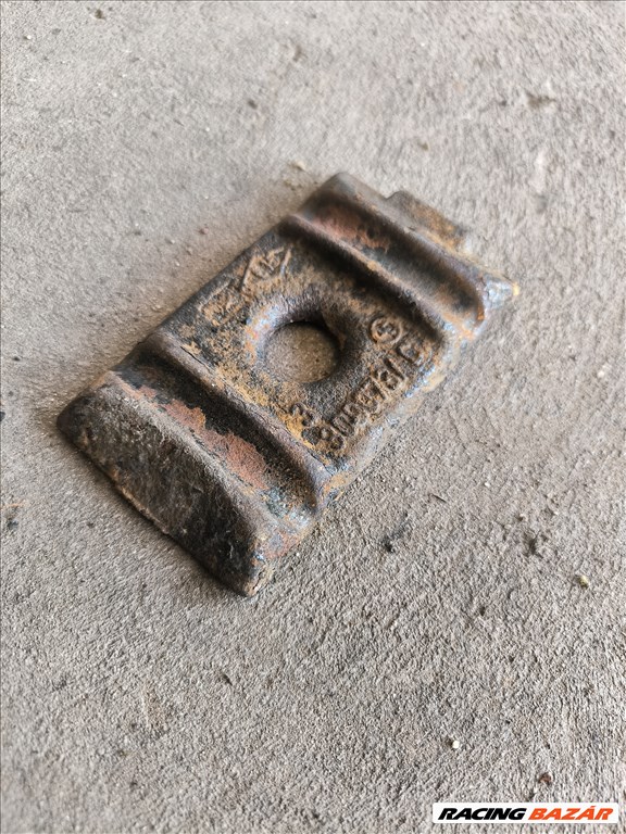 Renault MASTER Opel MOVANO 03 Laprugó csavar fém tányér vas lemez 5074 7700309073 2. kép