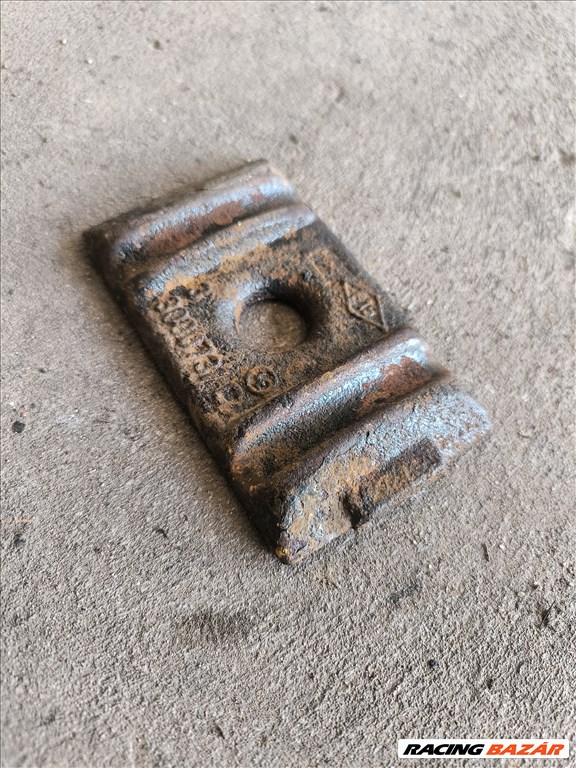 Renault MASTER Opel MOVANO 03 Laprugó csavar fém tányér vas lemez 5074 7700309073 5. kép