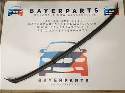 BMW E46 sedan hátsó lökhárító díszléc PDC-s