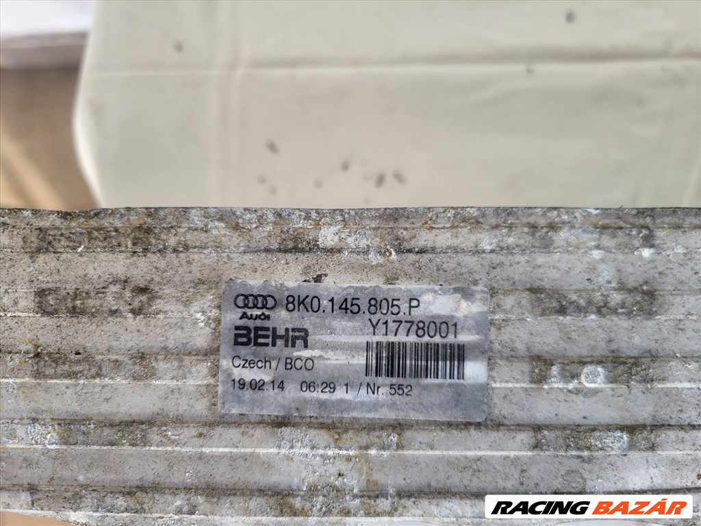 Audi A4 (B8 - 8K) 2.0 TDI intercooler  8ko145805p 4. kép