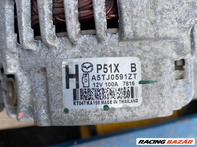 Mazda 2 (DJ1) MAZDA 2 Generátor a5tj0591zt 5. kép