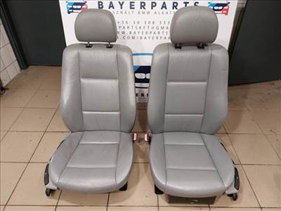 BMW E46 touring szürke bőr ülés belső ülésszett bőrbelső bőrülés