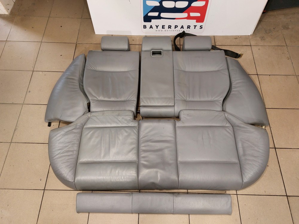 BMW E46 touring szürke bõr ülés belsõ ülésszett bõrbelsõ bõrülés 3. kép