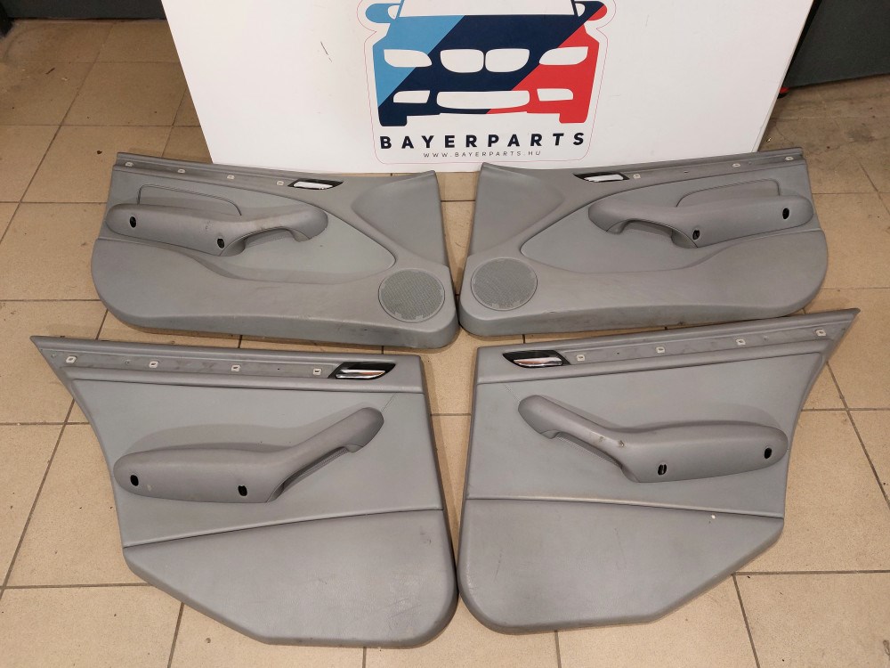 BMW E46 touring szürke bõr ülés belsõ ülésszett bõrbelsõ bõrülés 4. kép