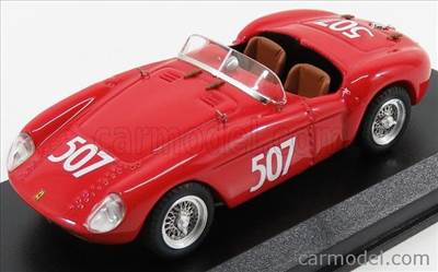 FERRARI 500 MONDIAL SPIDER ch.0458 N 507 MILLE MIGLIA 1957 J.GUICHET