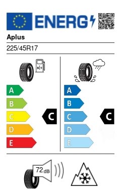 Aplus A702 225/45 R17 94V XL M+S 3PMSF téli gumi 2. kép