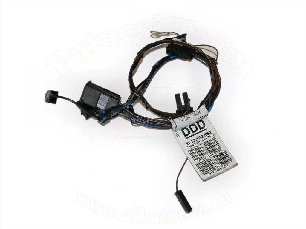 Opel Corsa C 2000-2006 - kábelköteg, szerelvény, csomagtérajtó, jelölés: DDE/DDD 1. kép