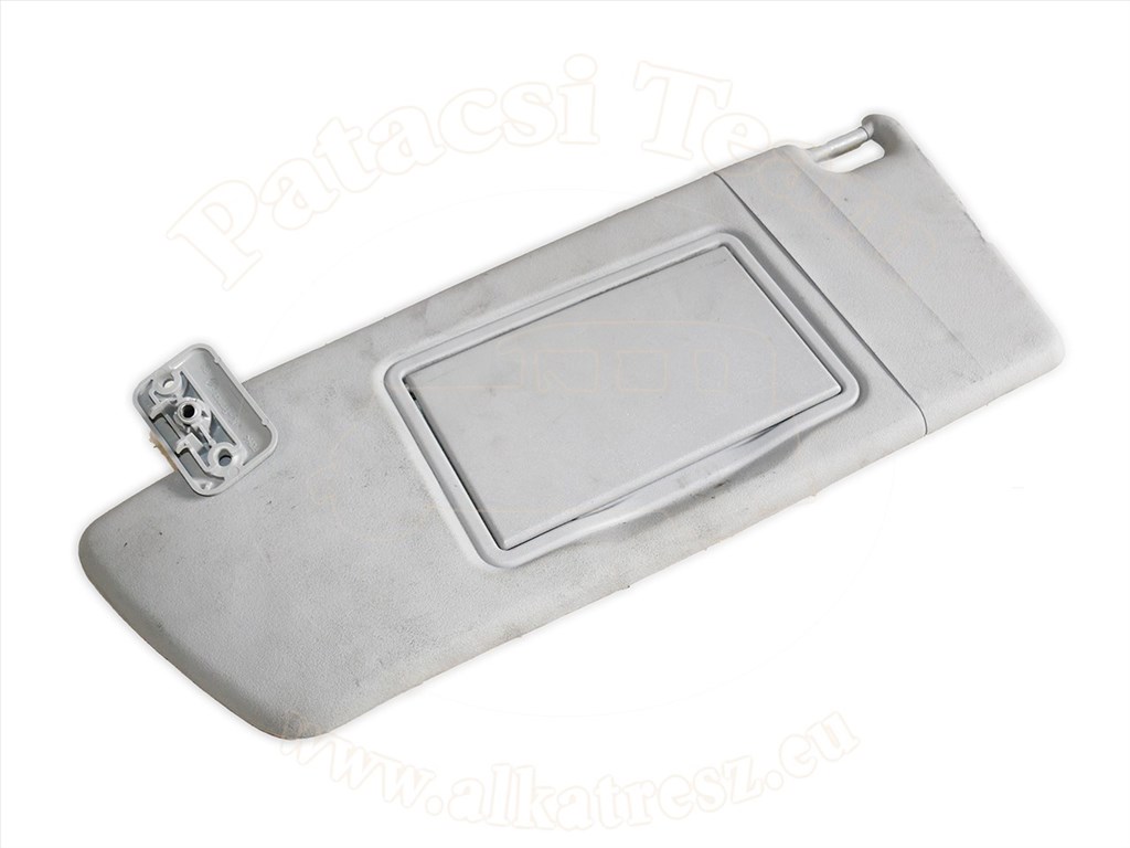 Opel Vectra C 2001-2008 - napellenző, bal oldali, megvilágítás nélküli tükörrel, szürke 1. kép