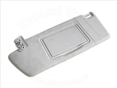 Opel Vectra C 2001-2008 - napellenző, bal oldali, megvilágítás nélküli tükörrel, szürke