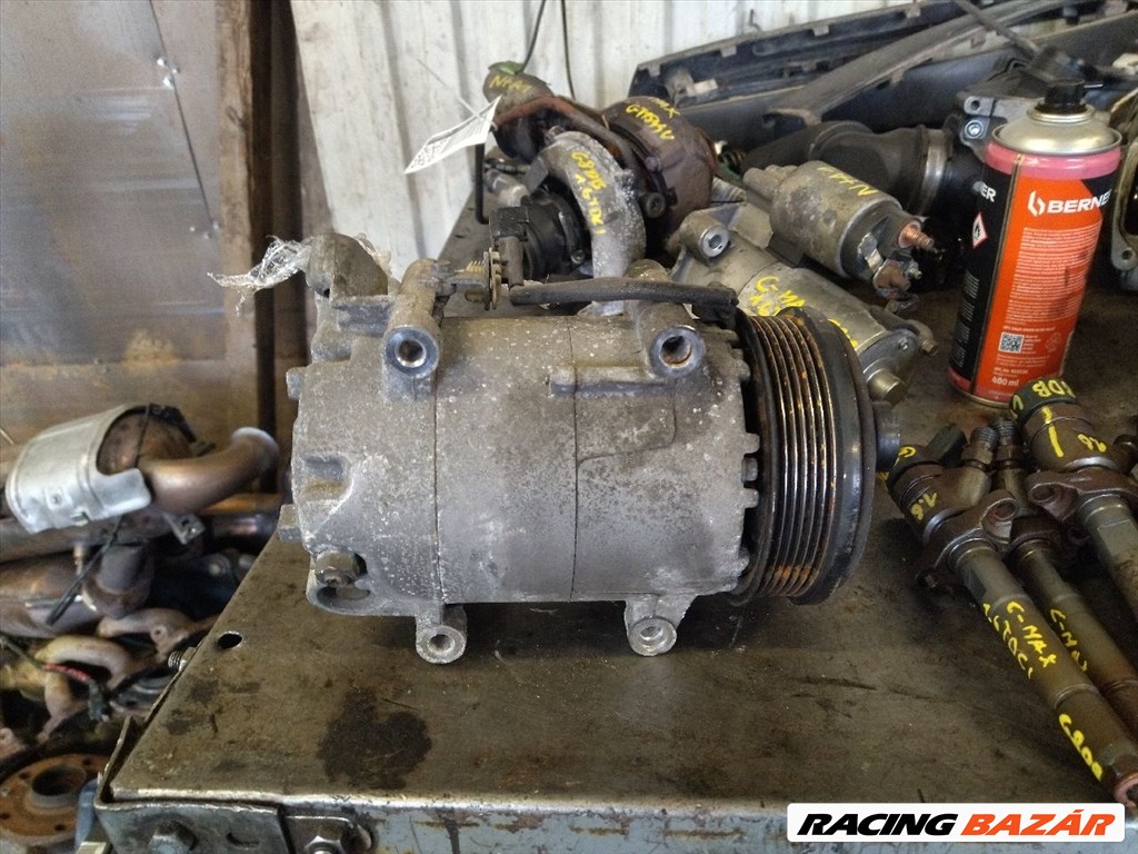 Ford Focus C-Max 1.6 TDCi klímakompresszor 3m5h19d629kf 2. kép