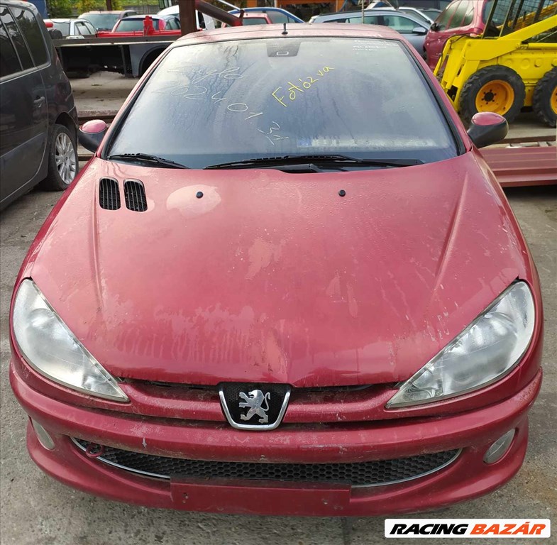 2003 Peugeot 206 CC 2.0 benzin, 5 fokozatú manuális- balkormányos jármű ÉRKEZETT bontási céllal!  9. kép