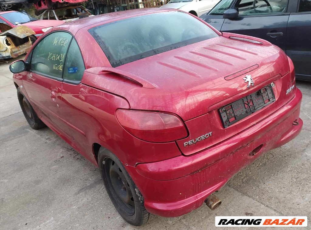 2003 Peugeot 206 CC 2.0 benzin, 5 fokozatú manuális- balkormányos jármű ÉRKEZETT bontási céllal!  14. kép