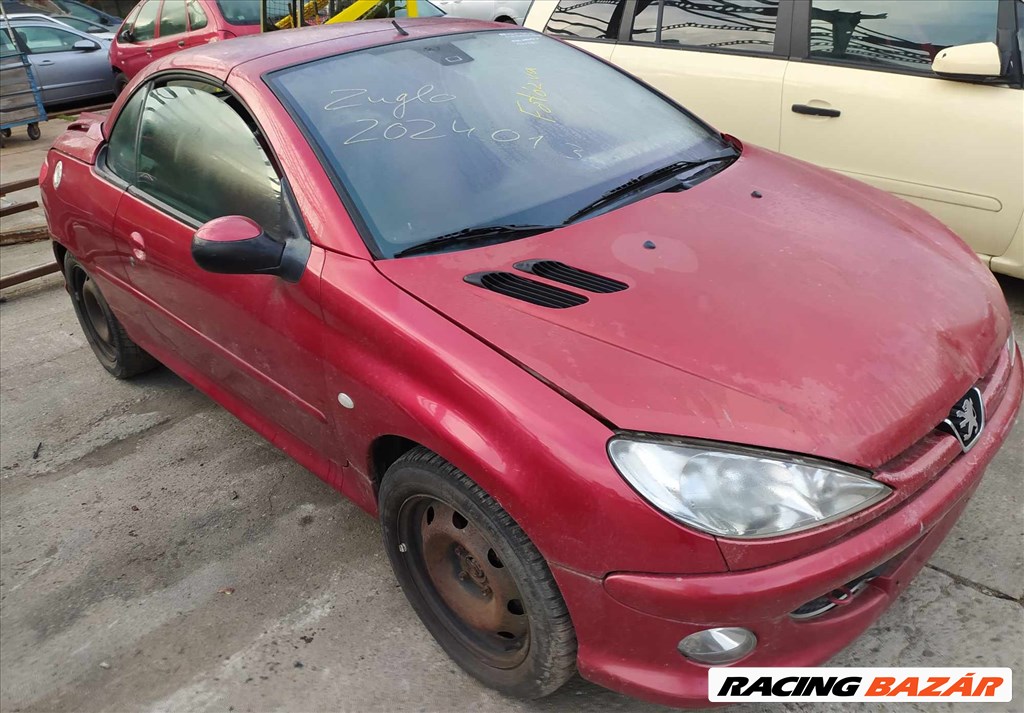 2003 Peugeot 206 CC 2.0 benzin, 5 fokozatú manuális- balkormányos jármű ÉRKEZETT bontási céllal!  16. kép