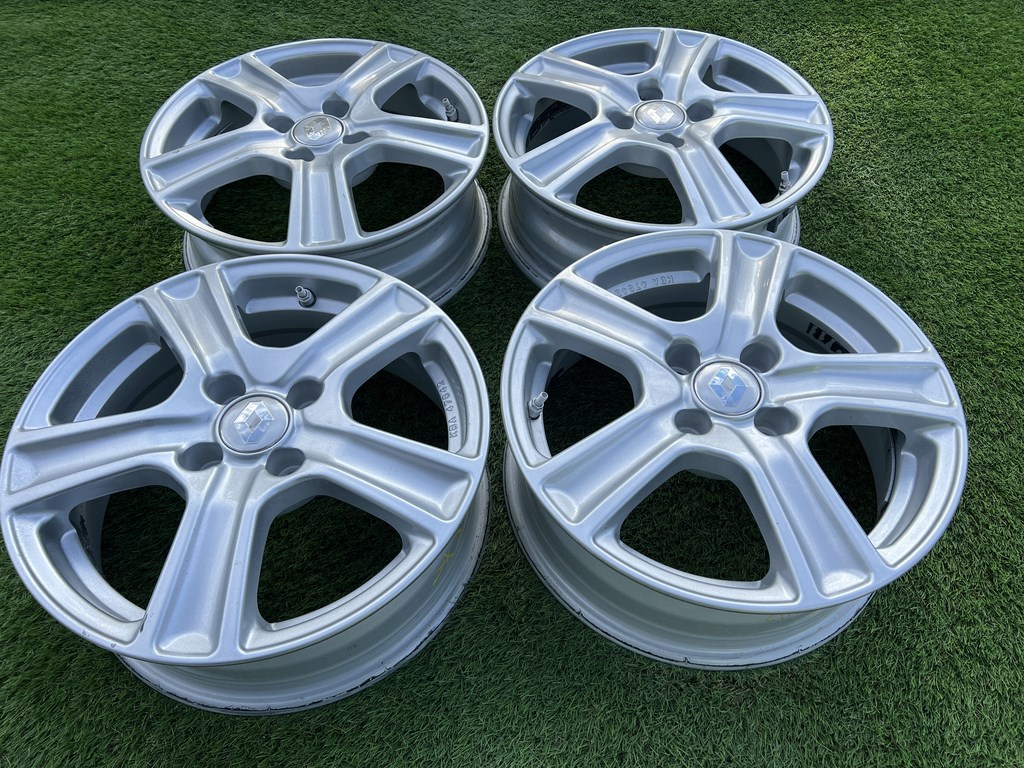 4x100 15" Renault Twingo kétszéles alufelni 5Jx15h2 ET38 5,5jx15h2 ET34 6. kép