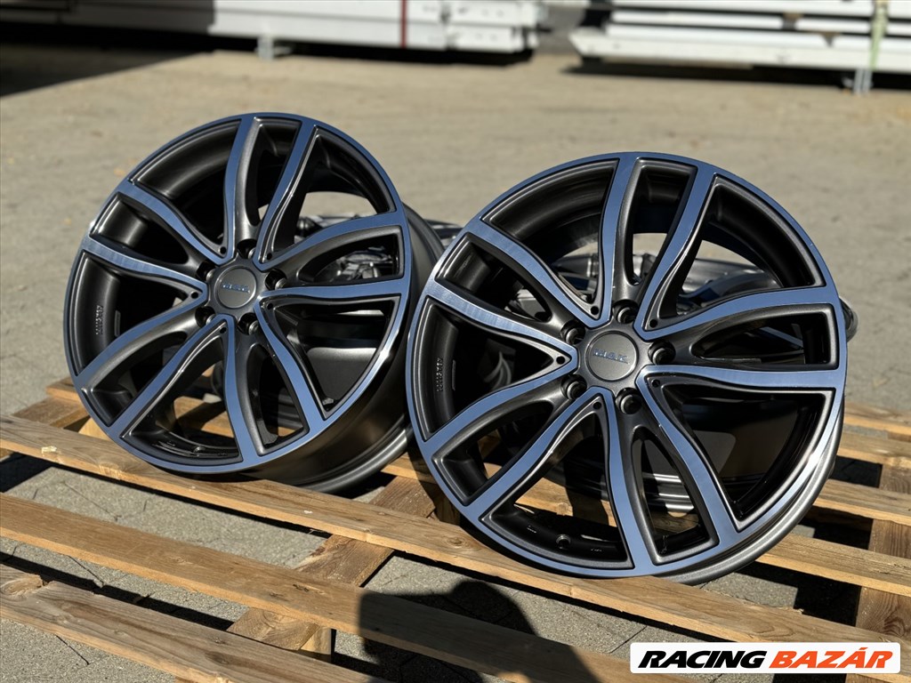 R17 5x120 (72.6) MAK FAHR GUN MET-MIRROR FACE 7.5J ET52 új alufelnik  4. kép