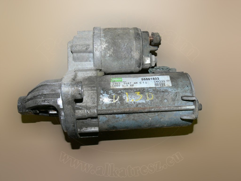 Opel Agila A/2 2004-2007 - indítómotor, VALEO, kivéve stop/start, (a/y/z)13(dt/dtc/dte/dth/dtj/dtr) 1. kép