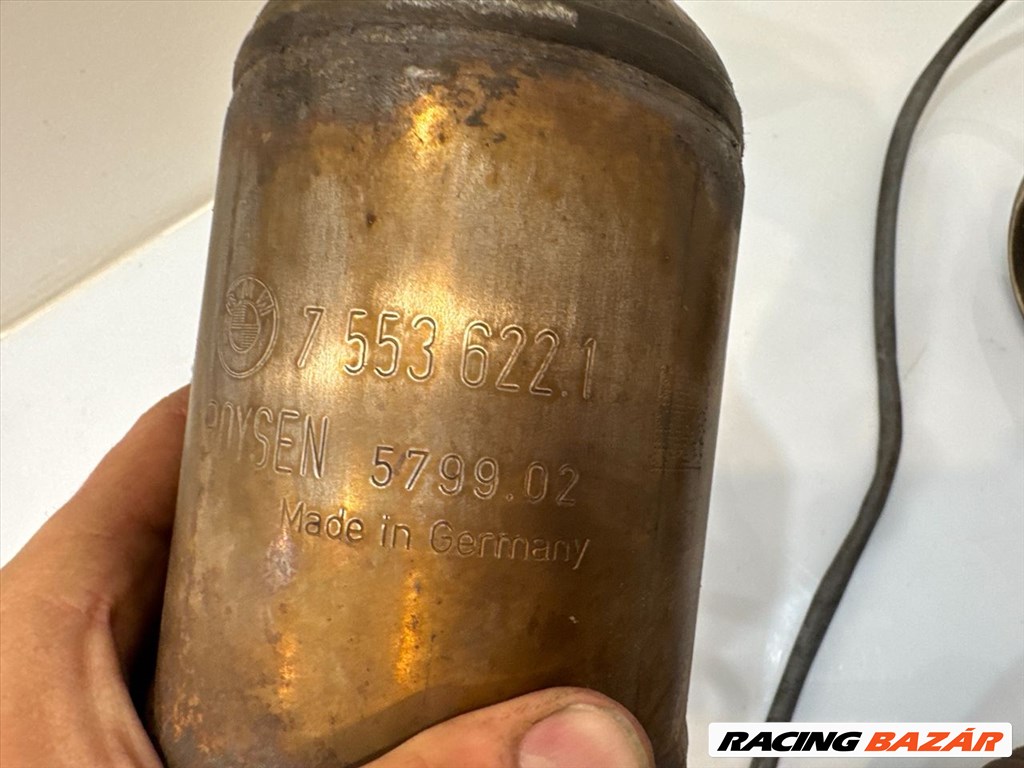 BMW E90 E91 E92 E93 N54B30A 335i katalizátor pár 7553622 7553595 3. kép